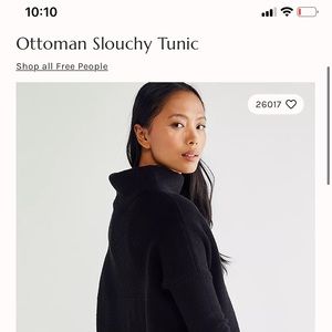 XL oversized free people ottoman sweater